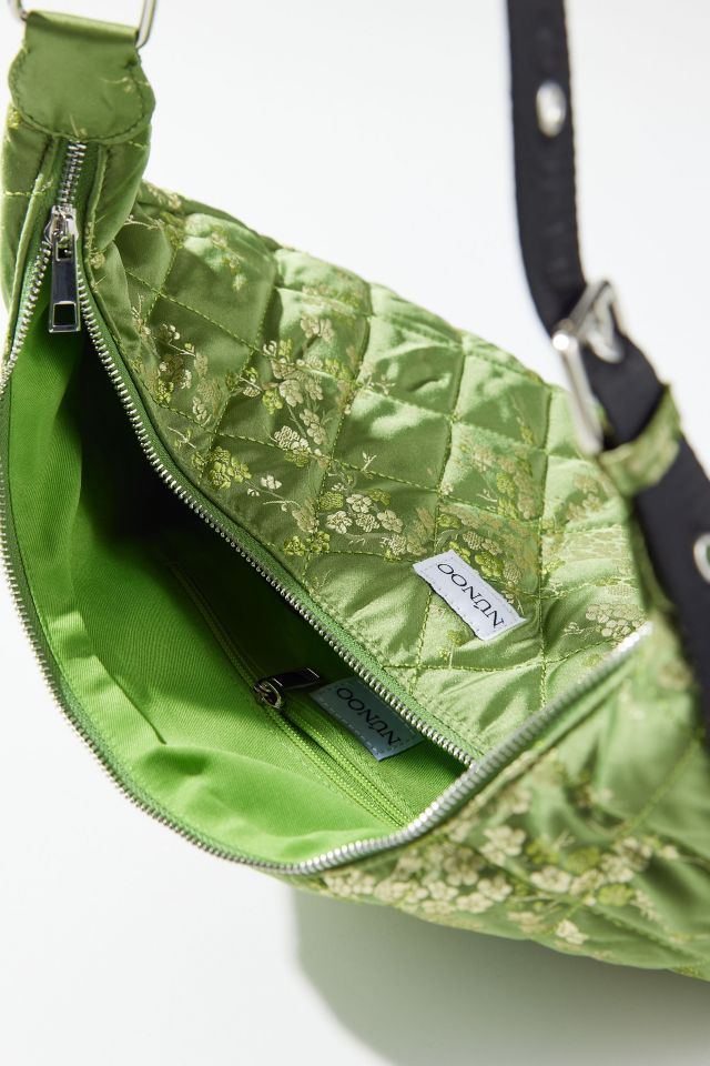 Sac Croissant en Soie Fleurie Núnoo Stella #2