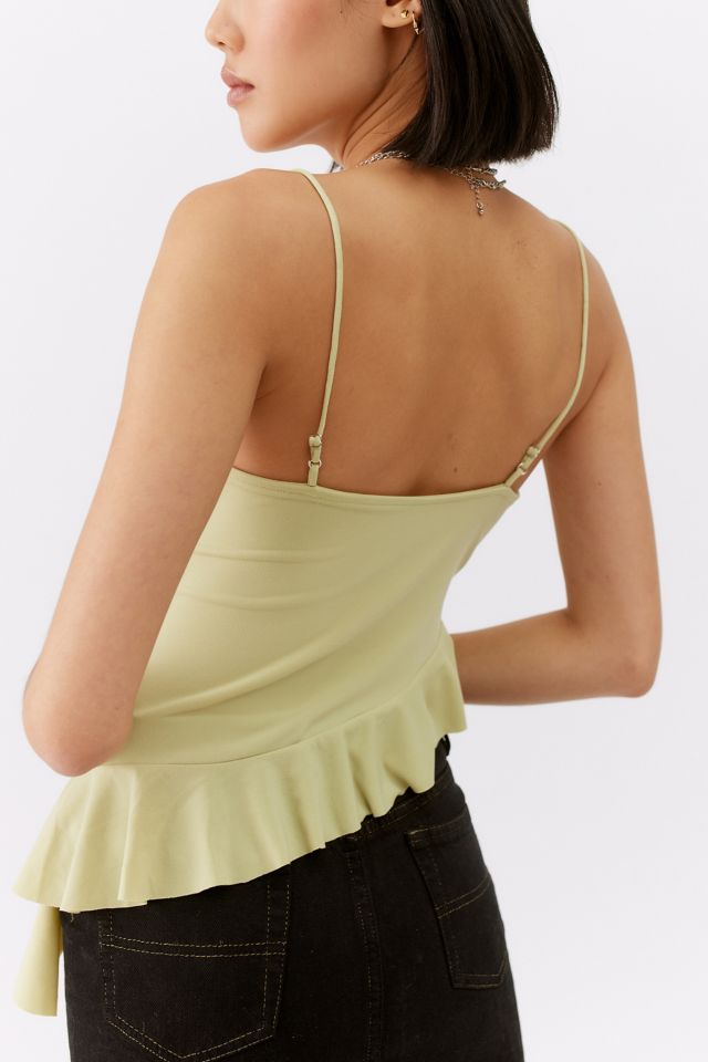 Camisole Asymétrique UO Rose Garden #1