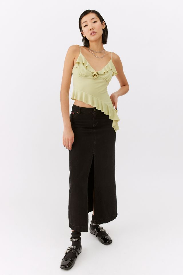Camisole Asymétrique UO Rose Garden #2