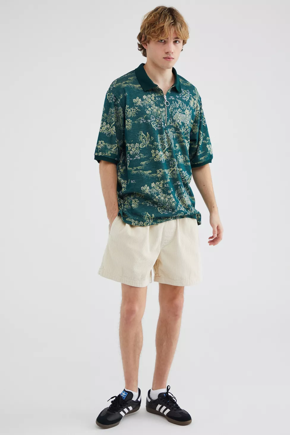 urbanoutfitters.com | UO Washed 6W Corduroy Volley Short