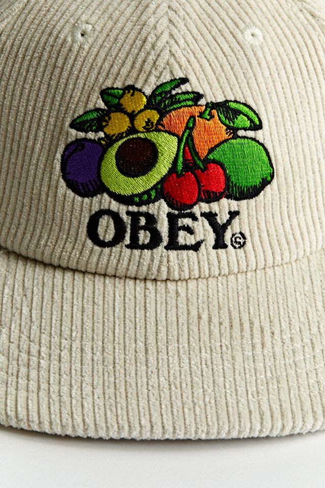 OBEY Fruits 6-Panel Snapback Hat #2