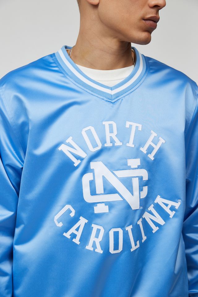 Mitchell & Ness NCAA University Of North Carolina Sideline Pullover Varsity Jacket #2
