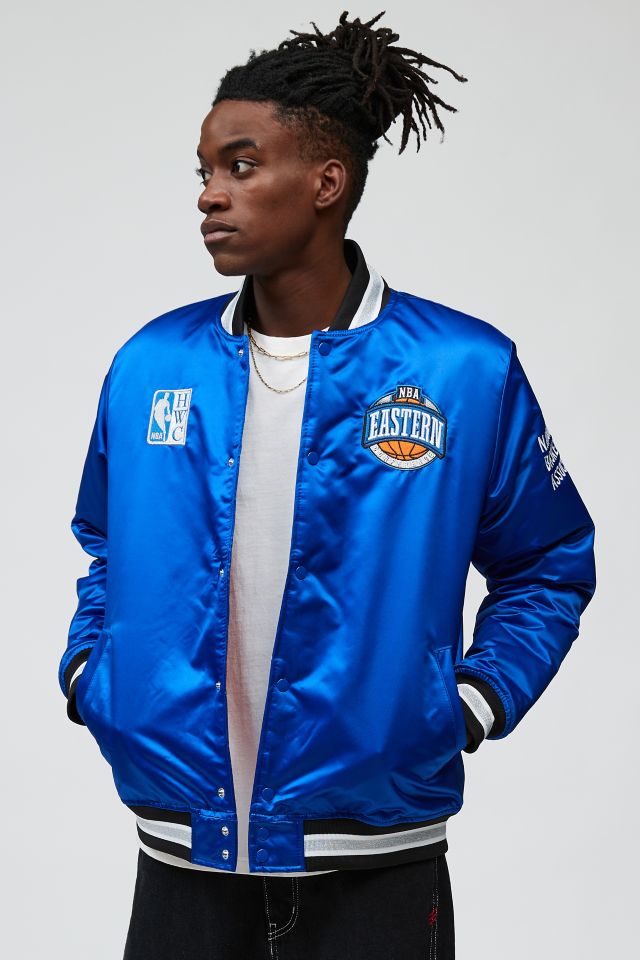 Mitchell & Ness Men's Jacket - Blue - L