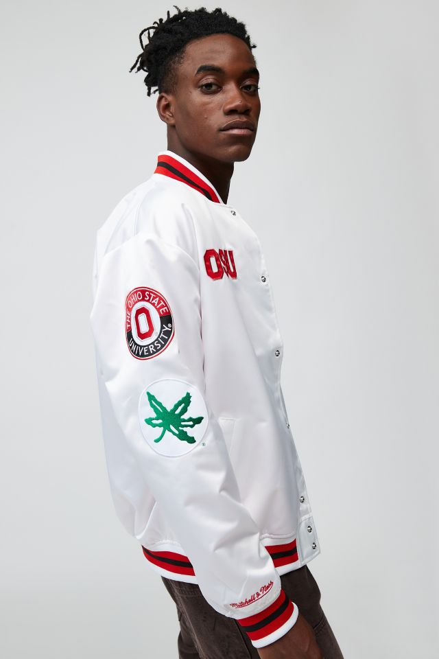 Mitchell Ness NCAA Ohio State University Varsity Jacket