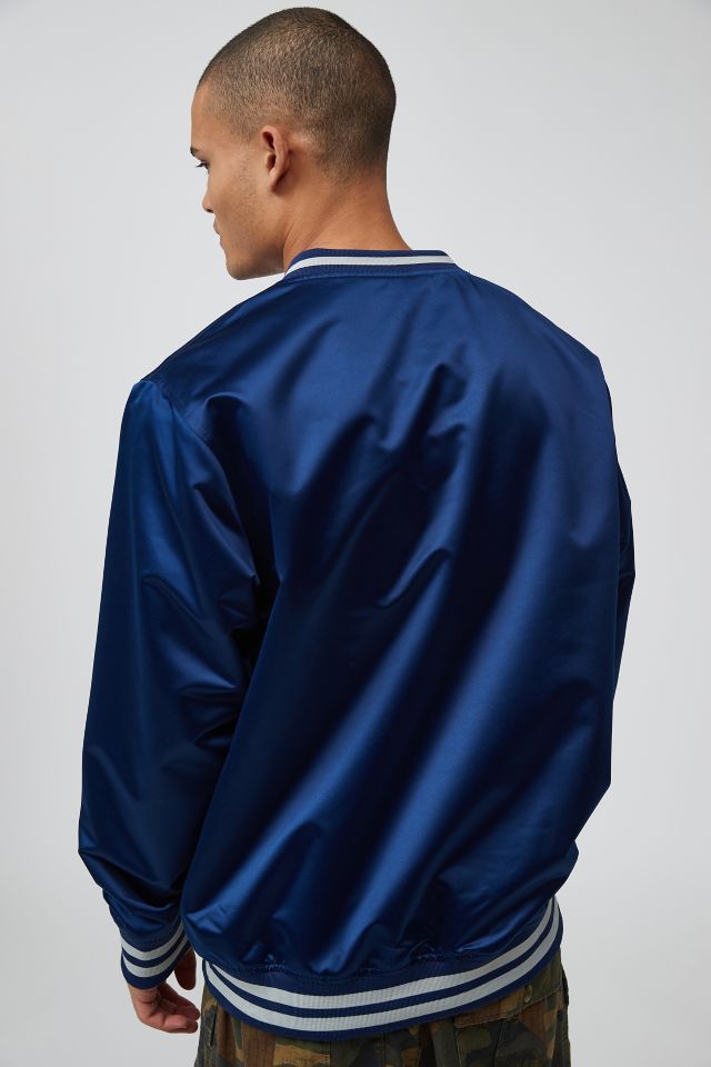 Mitchell & Ness NCAA Georgetown University Sideline Pullover Varsity Jacket #2