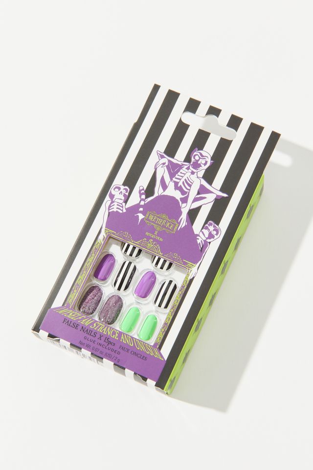 Revolution Beauty X Beetlejuice False Nails Set #1