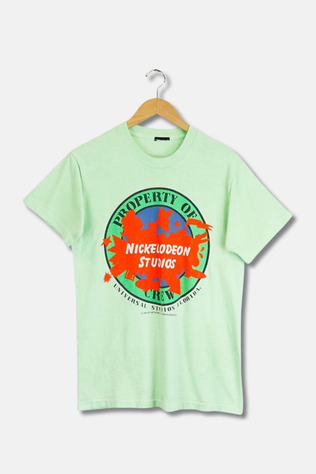 Vintage 1990 Nickelodeon Universal Studios T Shirt
