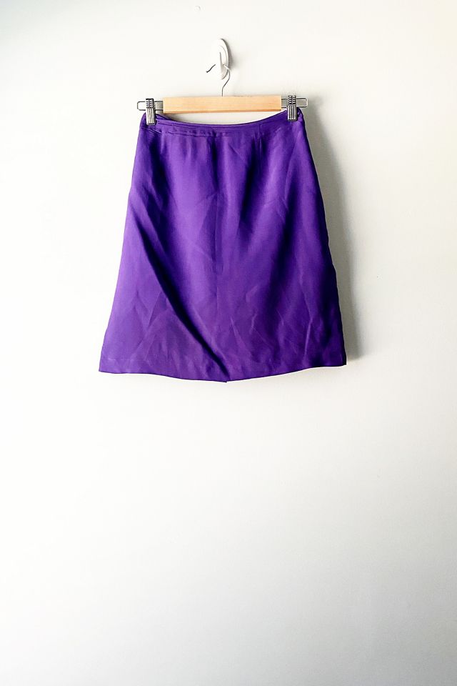 Vintage Silk Skirt Urban Outfitters
