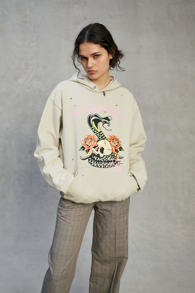 Ed hardy 2025 hoodie women's