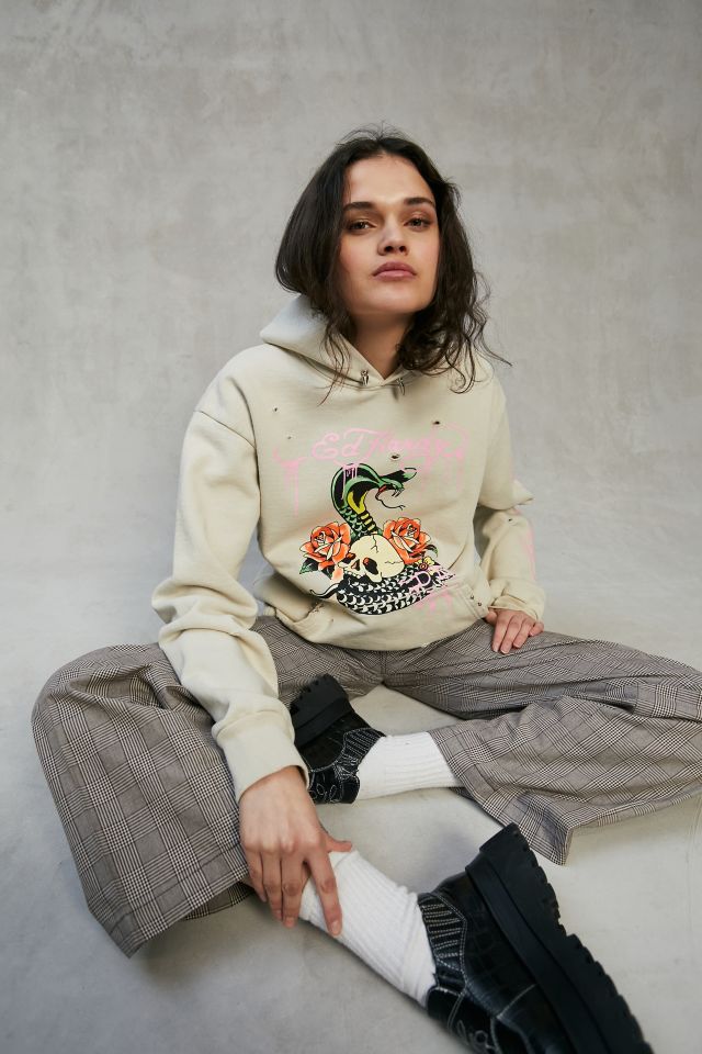 Sweat à Capuche Ed Hardy Exclusif UO Serpent Orné #3