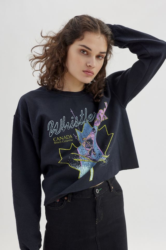 Whistler Creek Cropped Pullover Sweatshirt #4