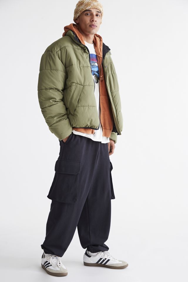 BDG Baggy French Terry Cargo Sweatpant #1