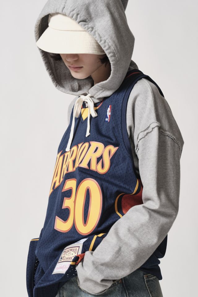 steph curry mitchell and ness jersey