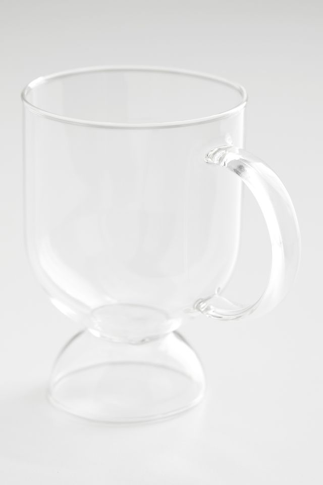 Ensemble de tasses en verre avec pieds #2
