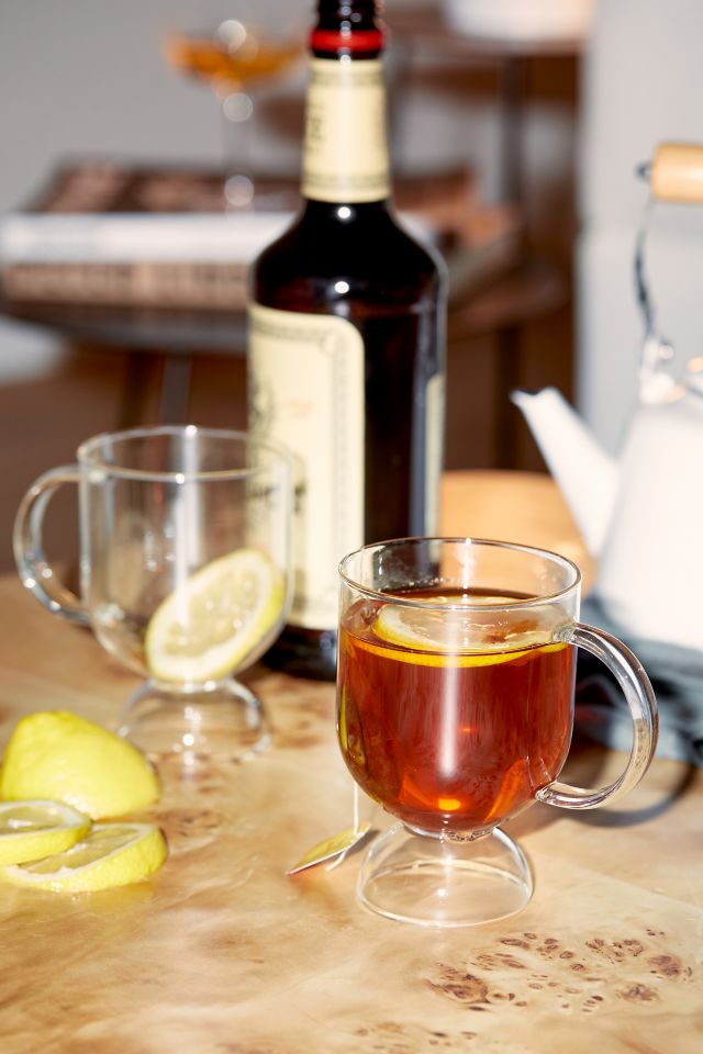 Ensemble de tasses en verre avec pieds #3
