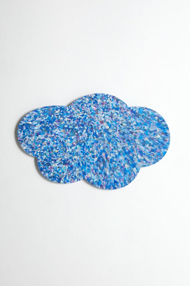 Cloud Recycled Plastic Wall Hanging #1