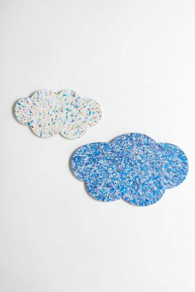 Cloud Recycled Plastic Wall Hanging #3