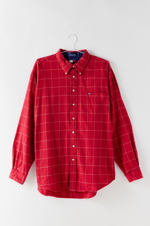 Collectief Justitie kleur Vintage Tommy Hilfiger Button-Down Shirt | Urban Outfitters