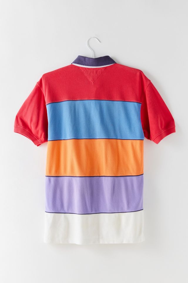 Vintage Colorblock Polo Shirt #1