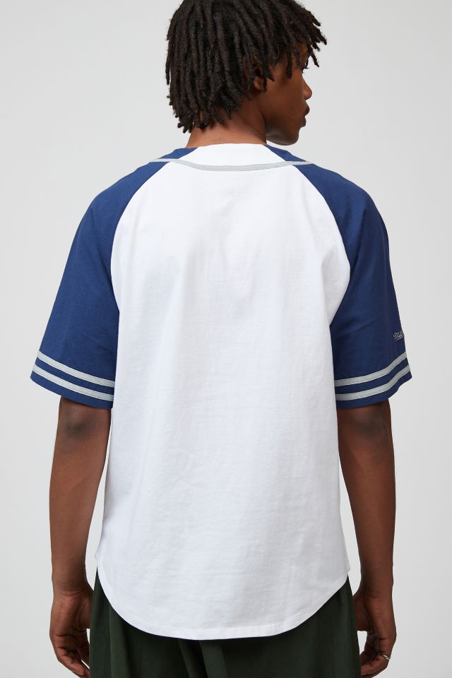 Mitchell & Ness Georgetown Ncaa Baseball Tee In Assorted,at Urban  Outfitters in Blue for Men