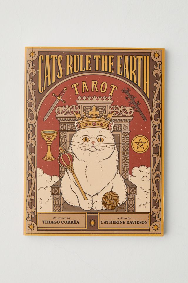 Cats Rule The Earth Tarot: 78-Card Deck And Guidebook For The Feline-Obsessed By Catherine Davidson #2