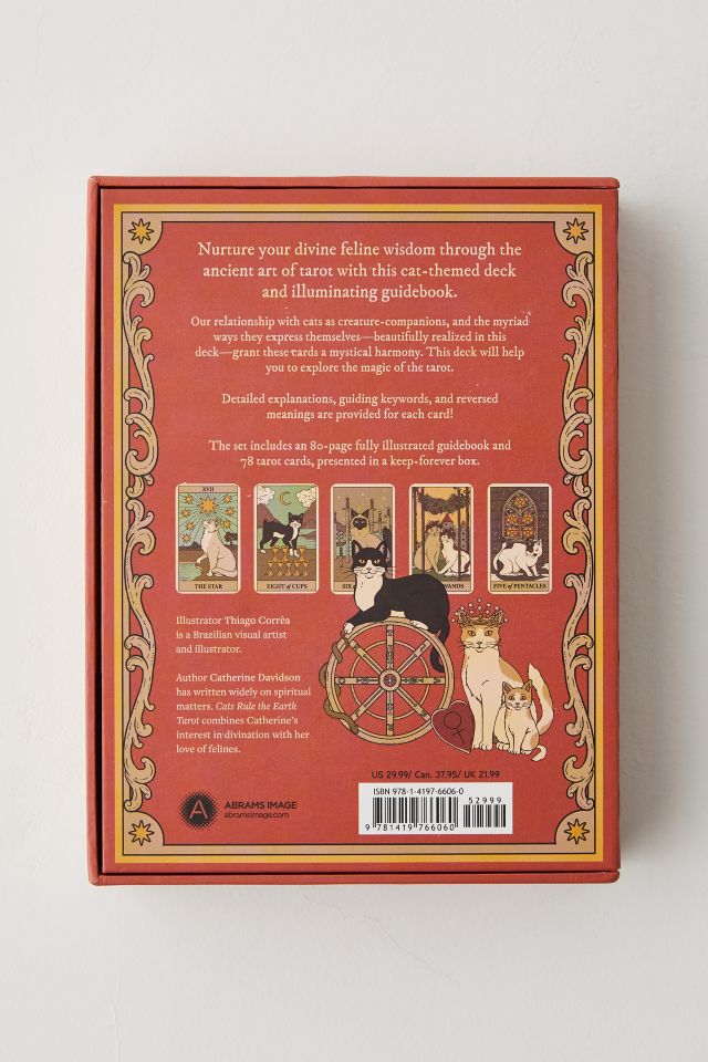 Cats Rule The Earth Tarot: 78-Card Deck And Guidebook For The Feline-Obsessed By Catherine Davidson #4