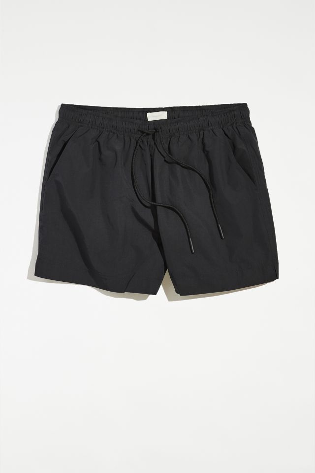 Black Nylon Shorts