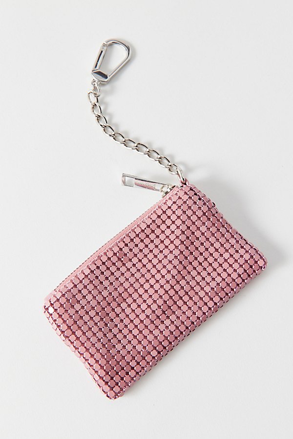 Urban Outfitters Chainmail Pouch In Pink