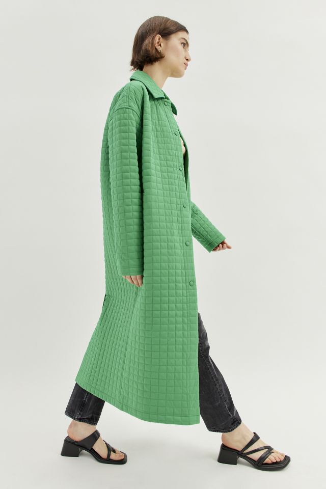 UO Sadie Quilted Overcoat #2