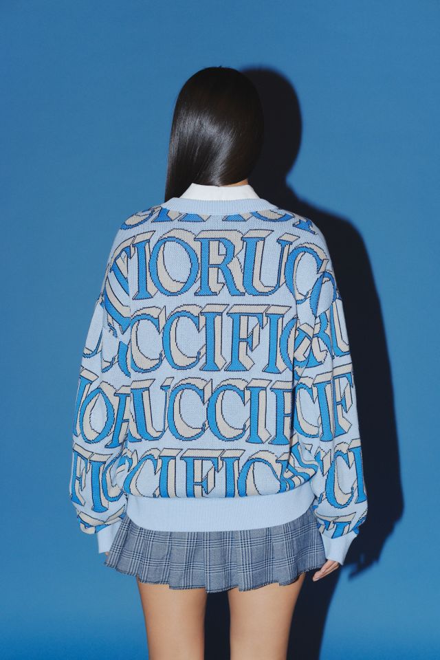 Chandail Intarsia Monogramme Fiorucci #1