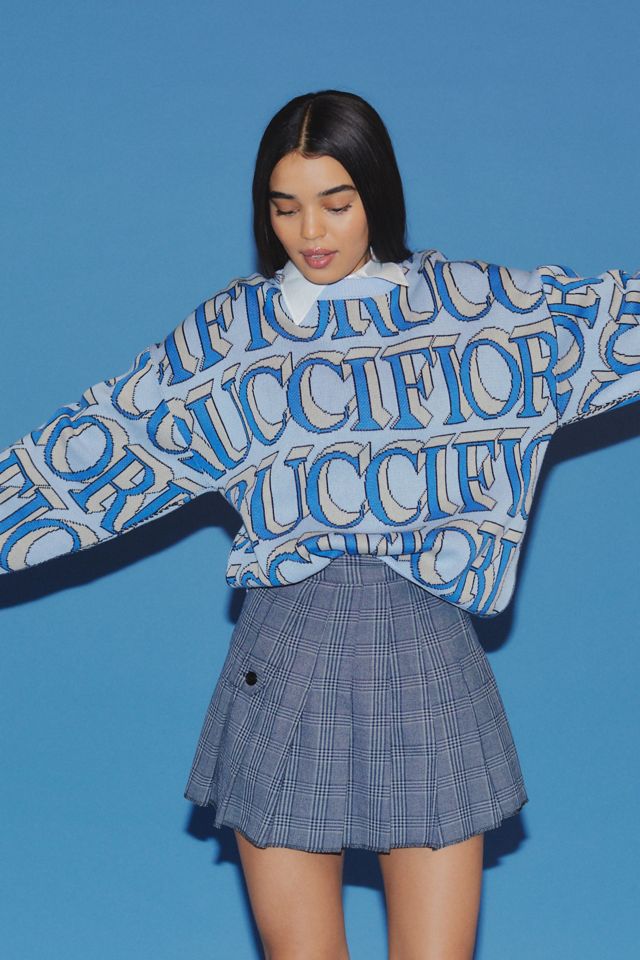 Chandail Intarsia Monogramme Fiorucci #3