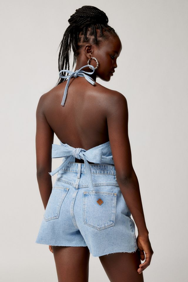 Abrand Venice Cutoff Denim Short - Esmerelda #4