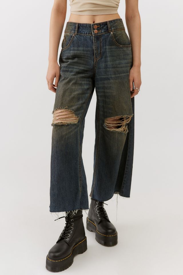 BDG Cutoff Wide-Leg Jean #1
