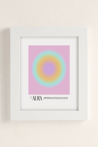 Mambo Art Studio Pink Aura Art Print Urban Outfitters