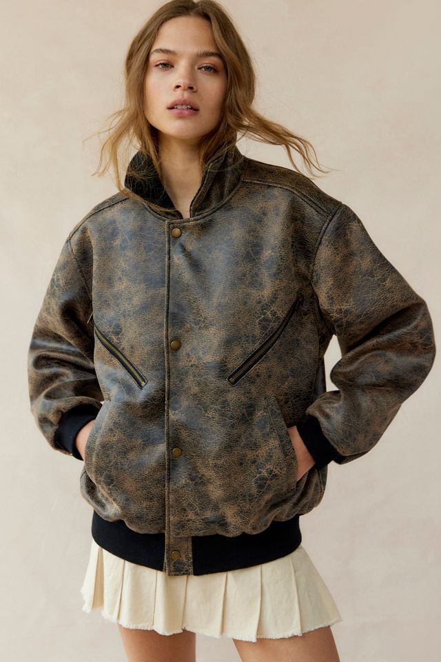 UO Faux Oversized Jacket | Urban Outfitters