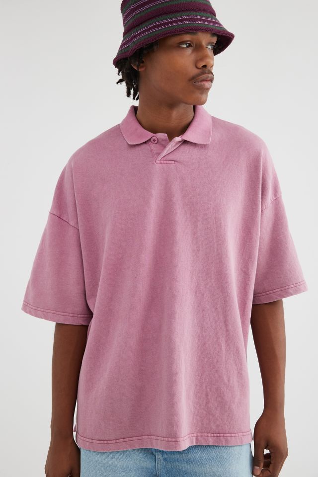 BDG Heavyweight Oversized Polo Shirt