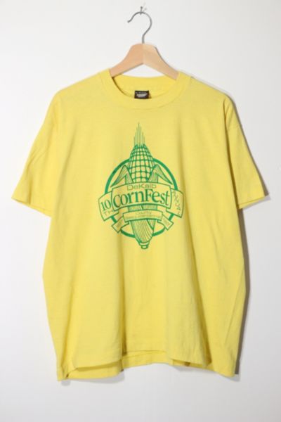 Vintage 1987 10th Annual Dekalb Cornfest T-shirt | Urban Outfitters