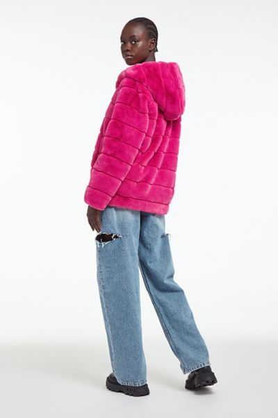 Apparis Skylar Recycled Faux Fur Jacket In Confetti
