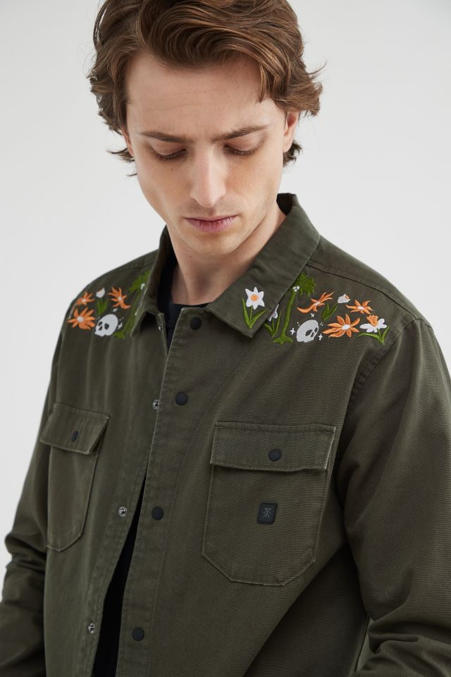 Roark Hebrides Lightweight Canvas Embroidered Shirt #2
