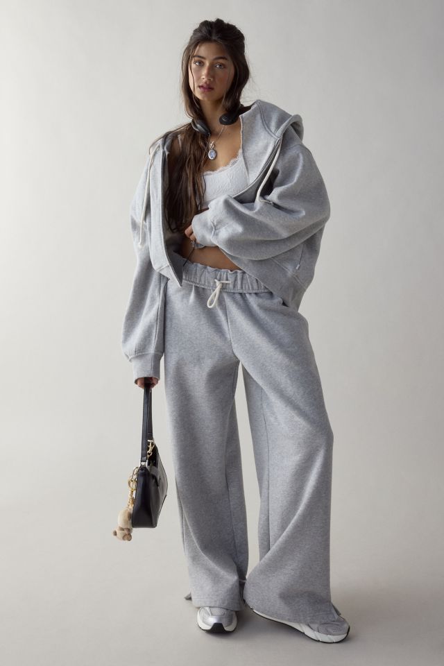 Urban Outfitters La Patch Drawstring Sweatpant in Gray