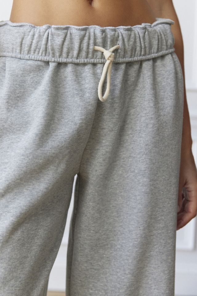 Urban Outfitters La Patch Drawstring Sweatpant in Gray