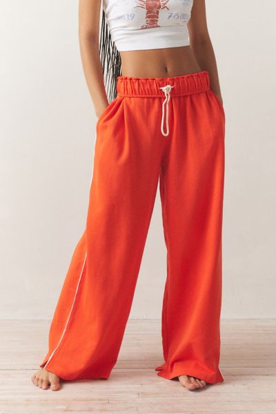 Shop Out From Under Hoxton Sweatpant In Red, Women's At Urban Outfitters