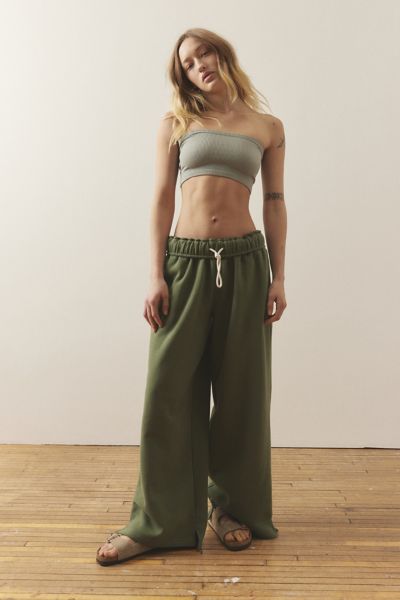 Out From Under Hoxton Sweatpant In Olive, Women's At Urban Outfitters