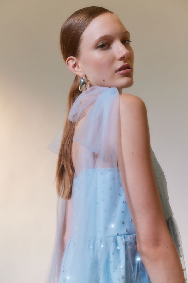Sister Jane UO Exclusive Bow Ties Beaded Midi Dress #1