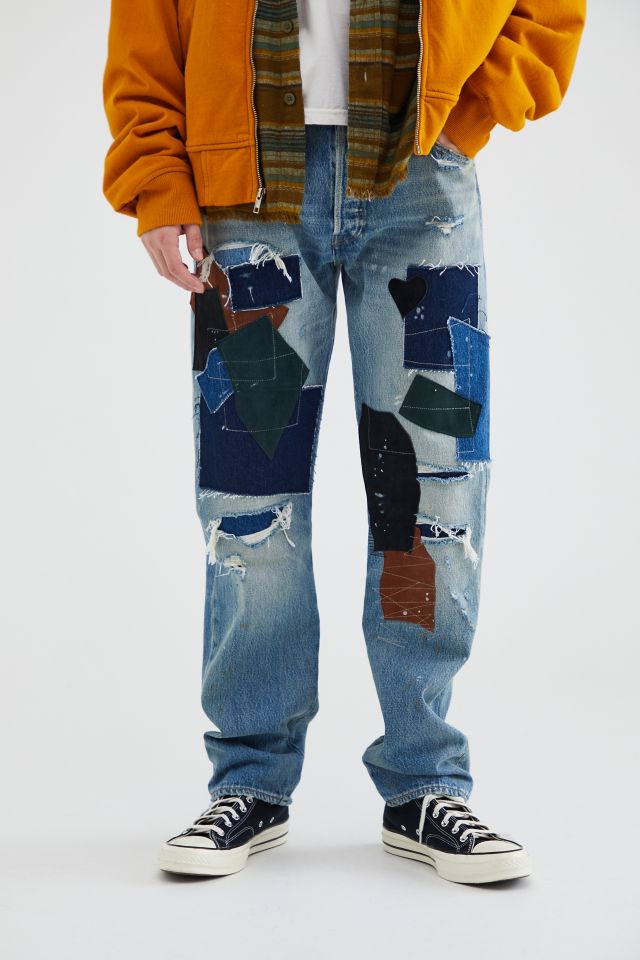 Actualizar 43+ imagen levi’s patchwork jeans
