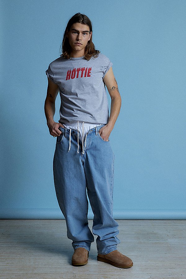 Levi's X Uo Exclusive Super Baggy Jean In Vintage Denim Light