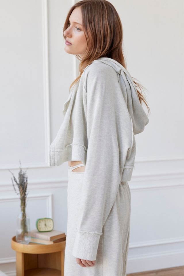 Out From Under Koa Open-Front Hoodie Sweatshirt #1