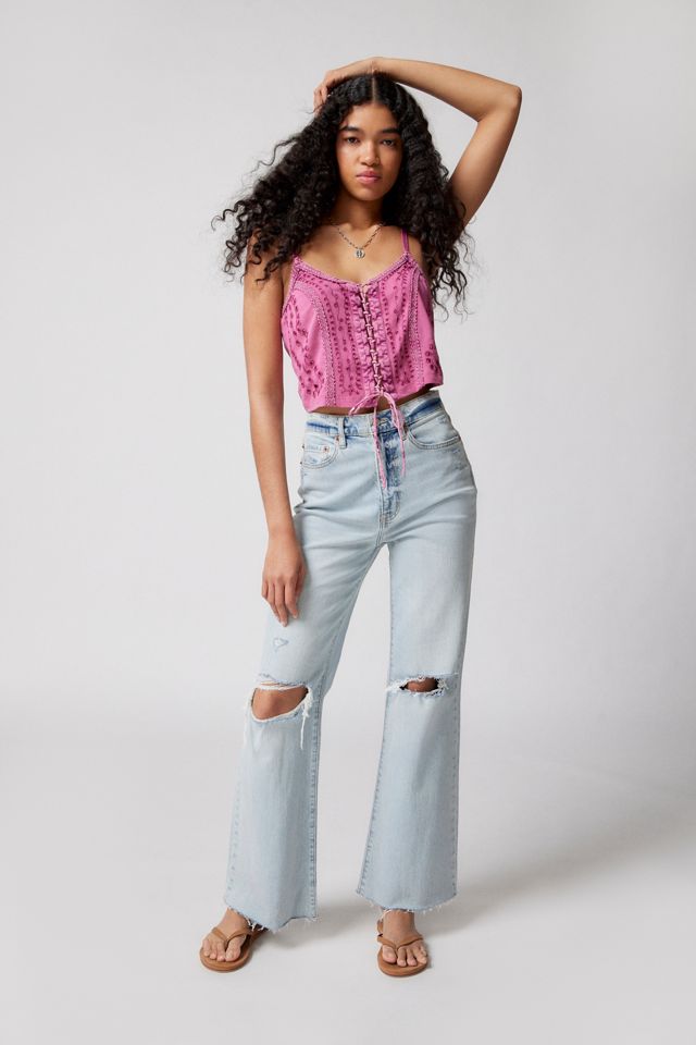 Daze Denim Far Out Flare Jean - Motto | Urban Outfitters