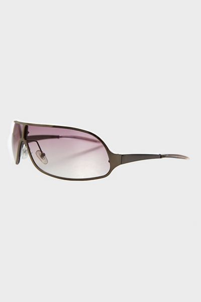 Vintage Story Tinted Lens Shield Sunglasses