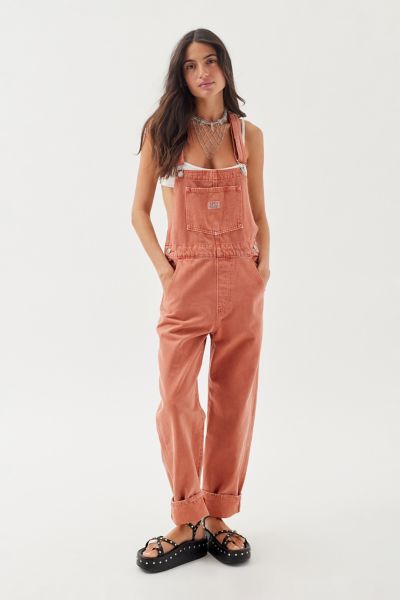 Levi's Vintage Denim Overall In Rust